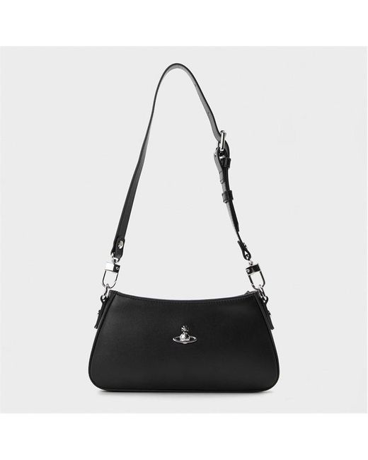 Vivienne Westwood Black Tasha Shoulder Bag