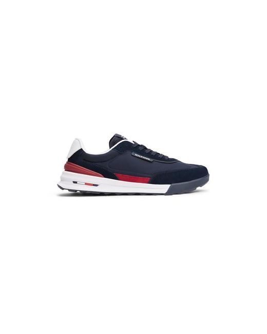 Tommy Hilfiger Blue Retro Nylon Heritage Cushioned Runners for men