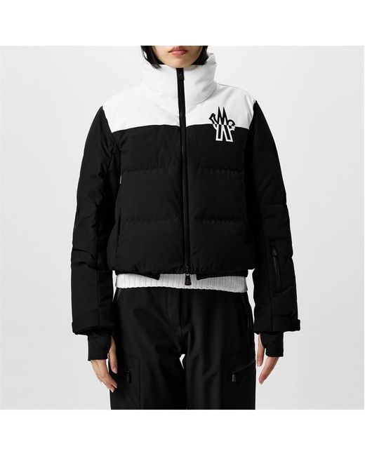 Moncler Black Down-Filled Logo Jacket