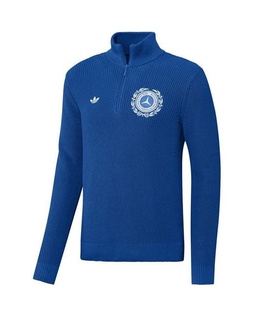 Adidas Originals Blue Adidas Mer Bw Hz Knt Sn63 for men