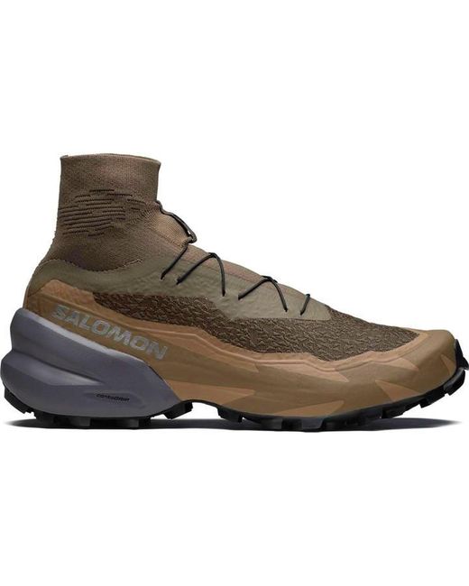 Salomon Brown Speedcross Advanced High-Top Trainers for men