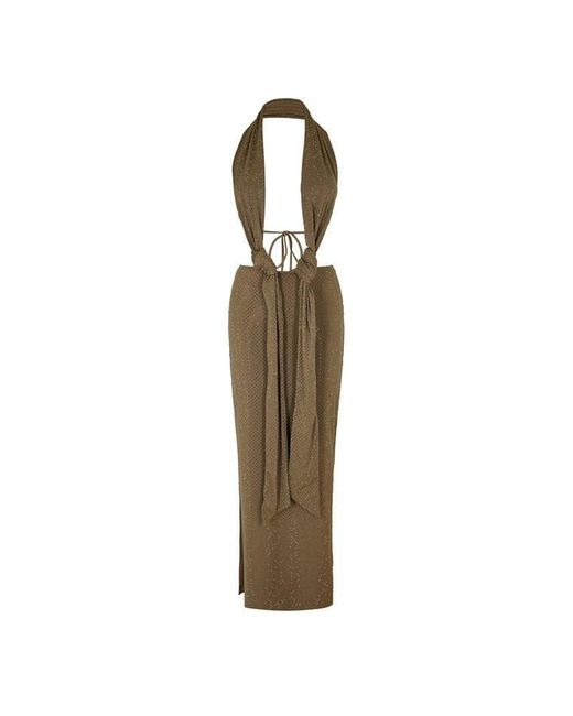 Mars the Label Brown Allie Maxi Dress