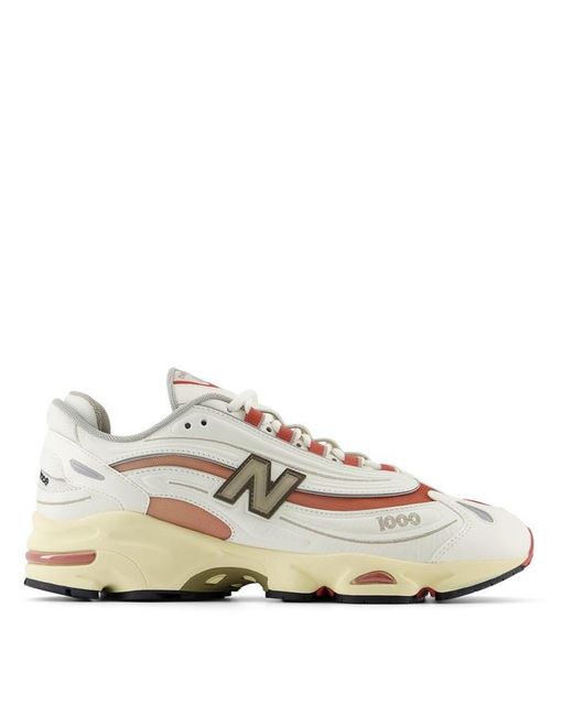 New Balance White 1000