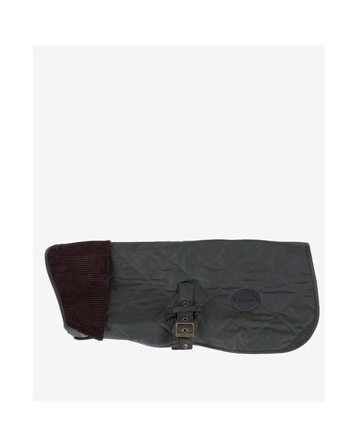 Barbour Black Quilted Dog Coat