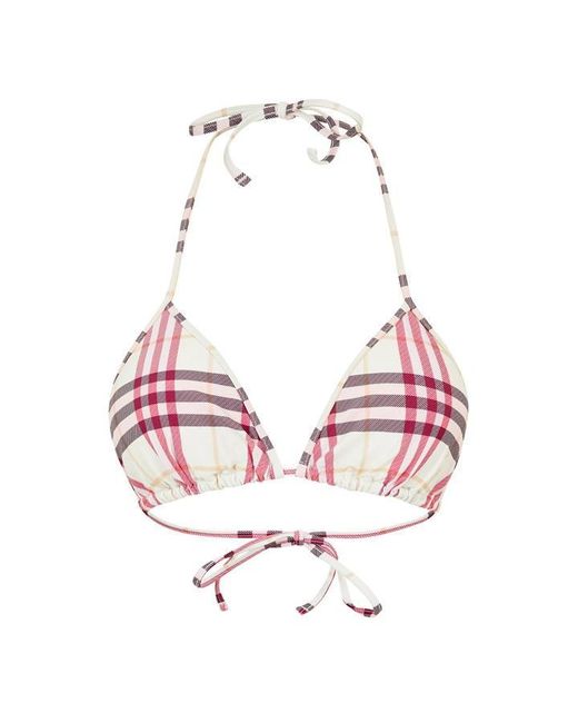 Burberry Pink Triangle Bikini