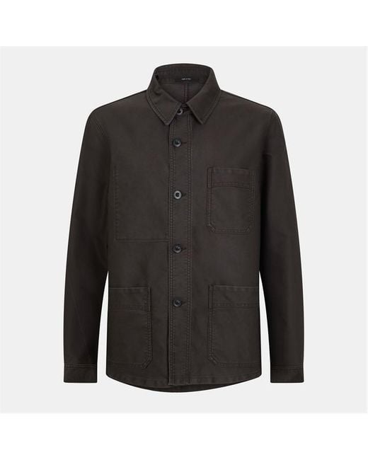 Tom Ford Black Insulated Quilted Jacket for men