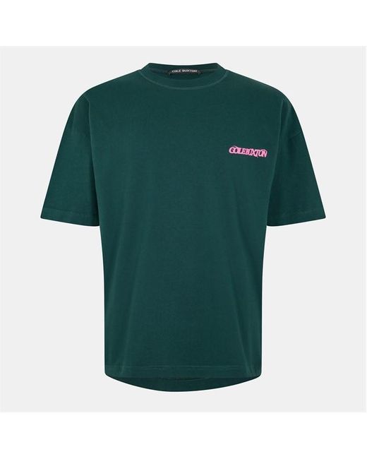 Cole Buxton Green Cole Balearic Tee for men