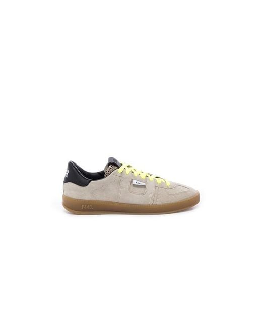 P448 White Monza Trainers