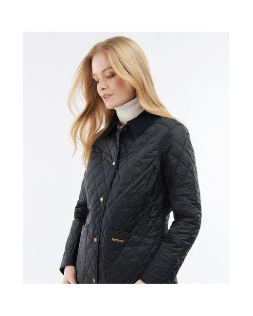 Barbour Black Annandale Quilted Jacket