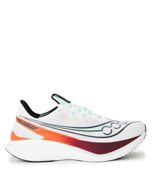 Saucony White Endorphin Pro 5 for men