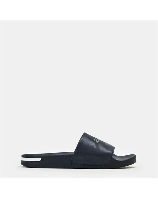 Mallet Blue Camouflage Sliders for men