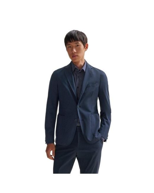 Boss Blue P Hanry Junior Formal Jacket for men