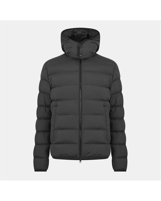 Moncler Gray Water Resistant Insulated Medium Puffer Jacket for men