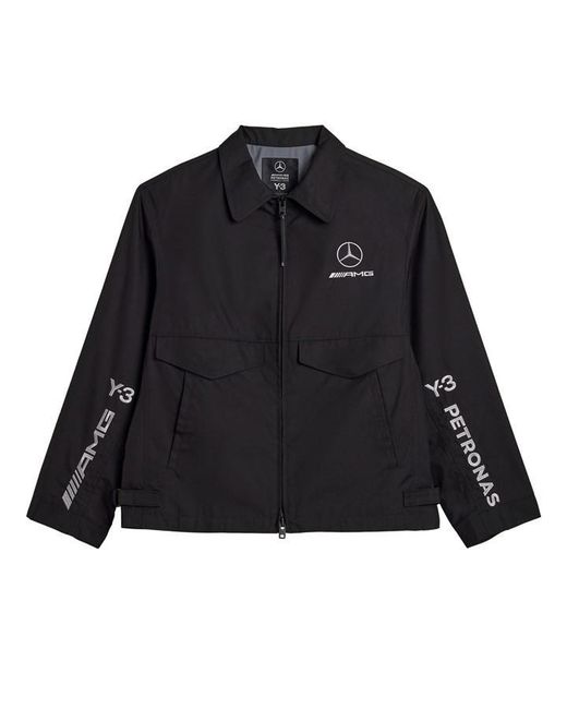 Y-3 Black Mercedes Wolf Jacket for men