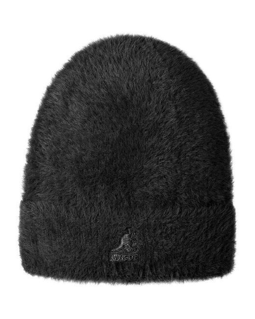 Kangol Black Adults Faux Fur Beanies