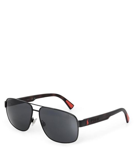 Polo Ralph Lauren Gray 0Ph3165 Oval Sunglasses for men