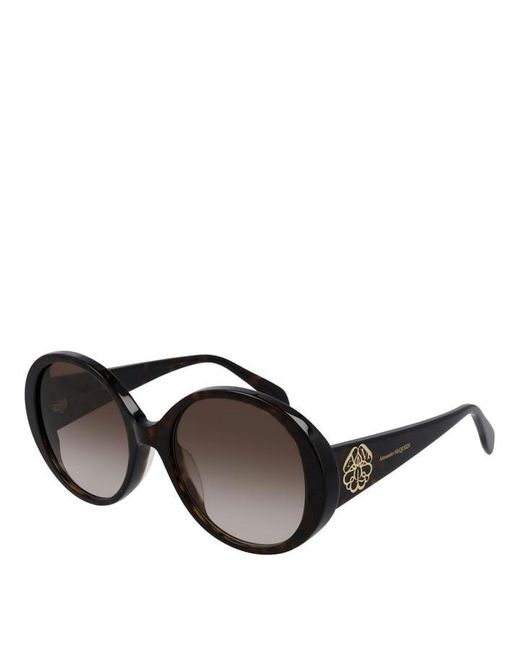 McQueen Black Sunglasses Am0285s