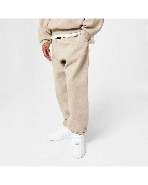 Fear Of God Gray Tapered Logo-appliquéd Cotton-blend Jersey Sweatpants for men