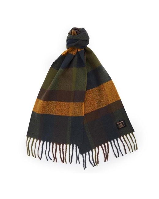 Barbour Black Westerdale Scarf