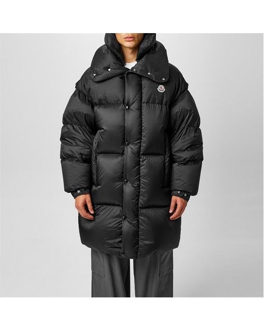 Moncler Black Verone Long Down Jacket for men