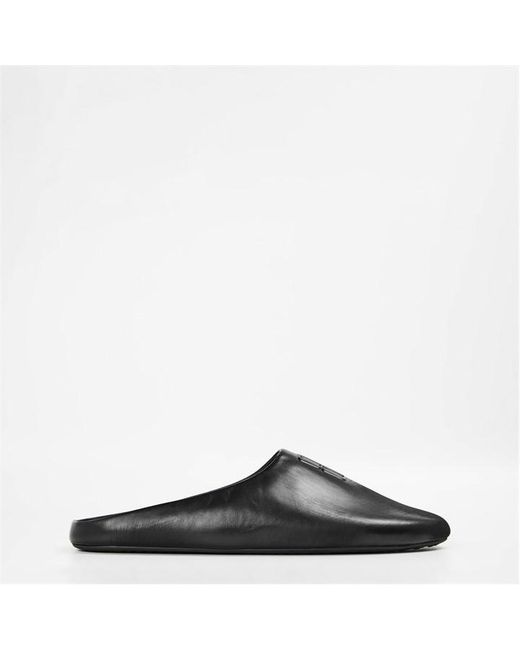 Balenciaga Brown Slip-On Flat Mules for men