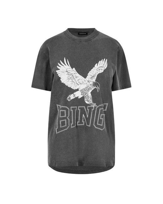 Anine Bing Black Eagle T-Shirt