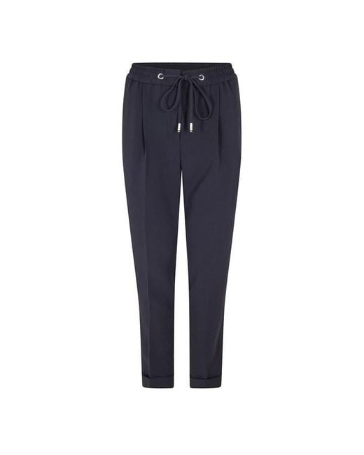 Boss Blue Tariyanah Straight Leg Trousers