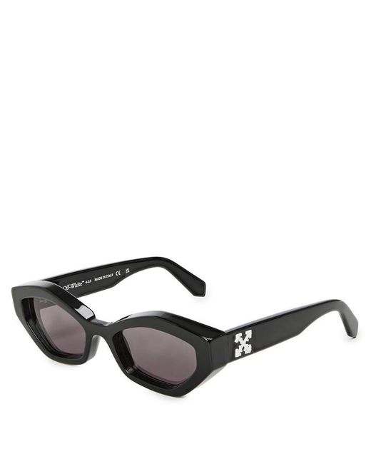 Off-White c/o Virgil Abloh Black Off Hilo Sunglasses 99