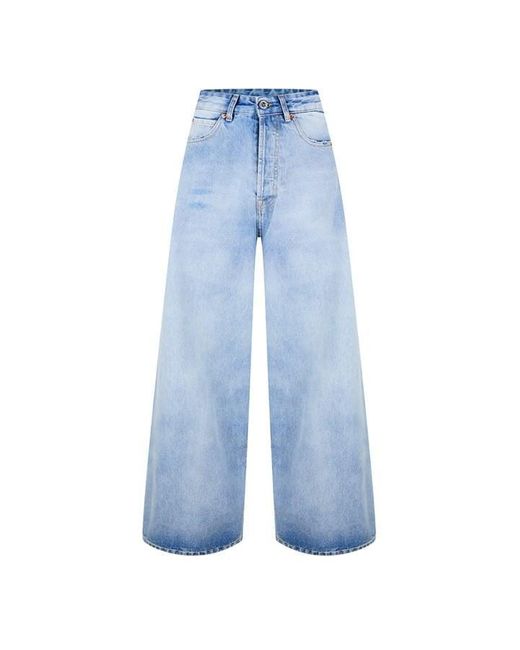 Vetements Blue Shape Jeans