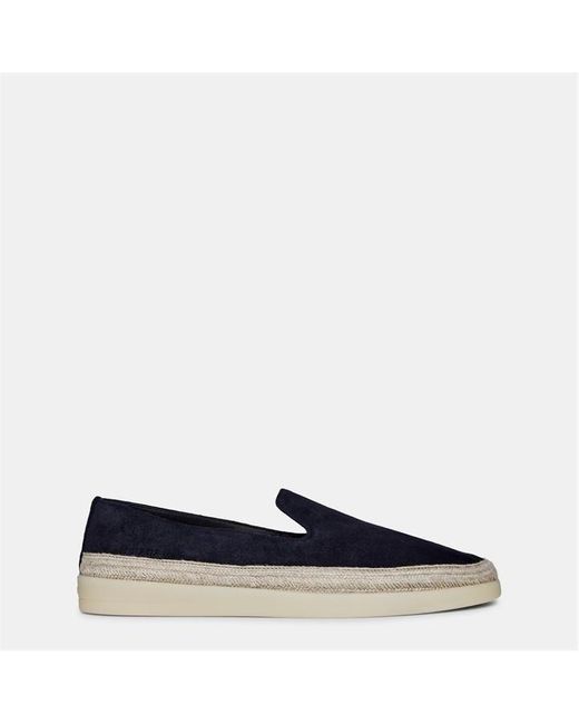 Prada Blue Suede Loafers for men