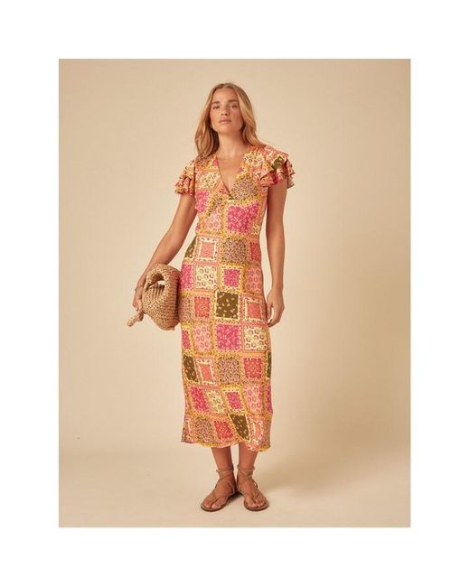 Nobody's Child Natural Layla Tea Dress
