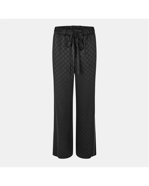 Gucci Blue Wide Leg Trousers