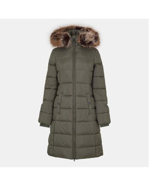 Barbour Green Rosoman Quilted Jacket