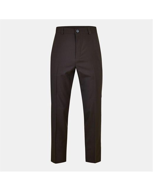Gucci Black Straight Leg Trousers for men