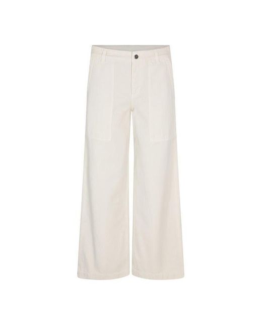 Moncler White Trousers Ld61