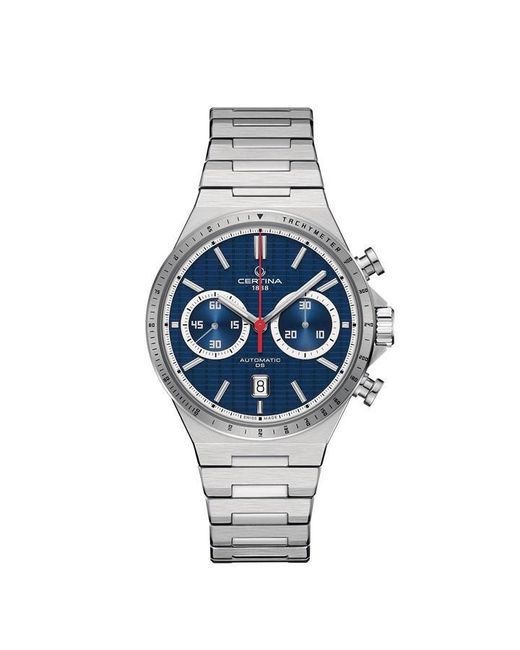 Certina Metallic Ds-7 Chrono Auto Watch for men