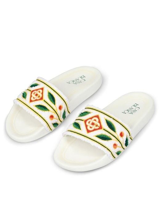 Casablanca Metallic Casa Embroidered Ter