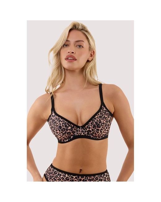 Wolf & Whistle Black Lorna Fuller Bust Underwired Bikini