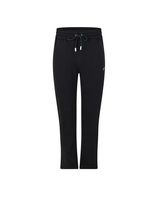 Off-White c/o Virgil Abloh Black Outline Diagonal Cotton Open Hem Fleece Joggers for men