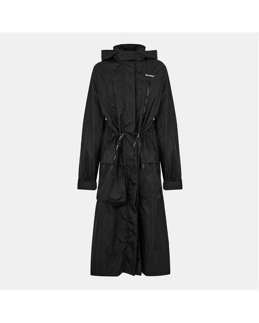 Off-White c/o Virgil Abloh Black Oversized Insulated Short Puffer Jacket