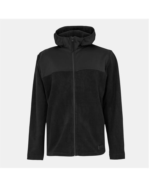 Rains Black Sintra Full-Zip Fleece for men