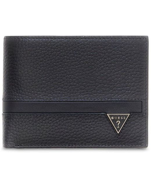 Guess Black Monaco Billfold Wallet for men
