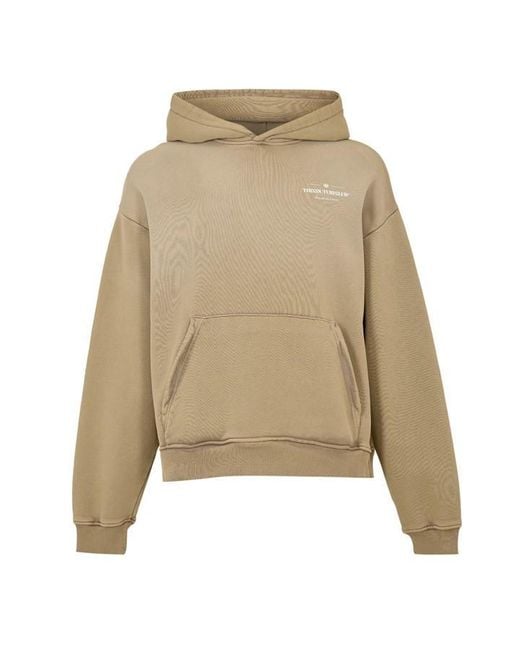 The Couture Club Natural Overhead Hoodie for men