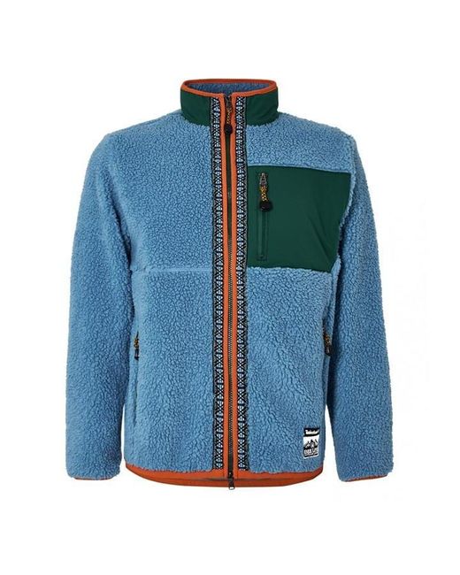 Timberland Blue X Bee Line Fleece Jacket for men