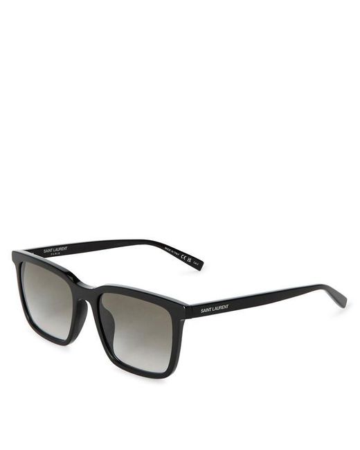 Saint Laurent Gray Sl 500 Square Sunglasses for men