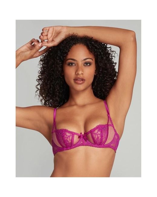 Agent Provocateur Pink Rozlyn Balconette Underwired Bra