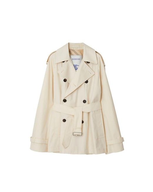 Burberry Natural Burb Crop Trench Ld42