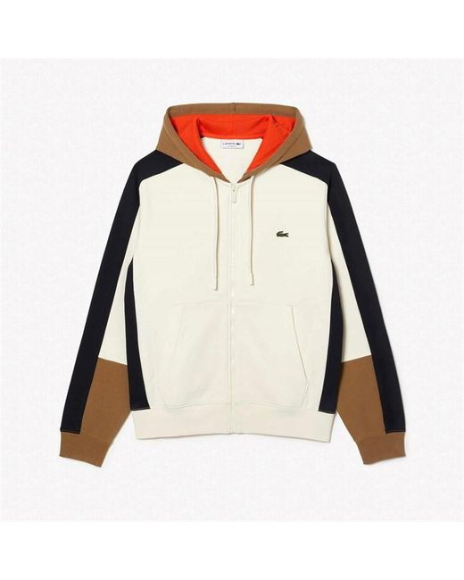 Lacoste Natural Colour Block Sweatshirt for men