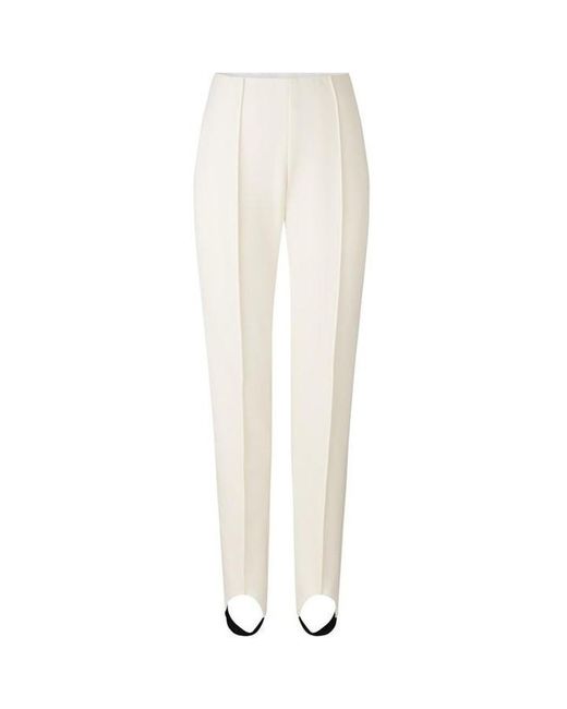 Bogner White Elaine Ski Trousers