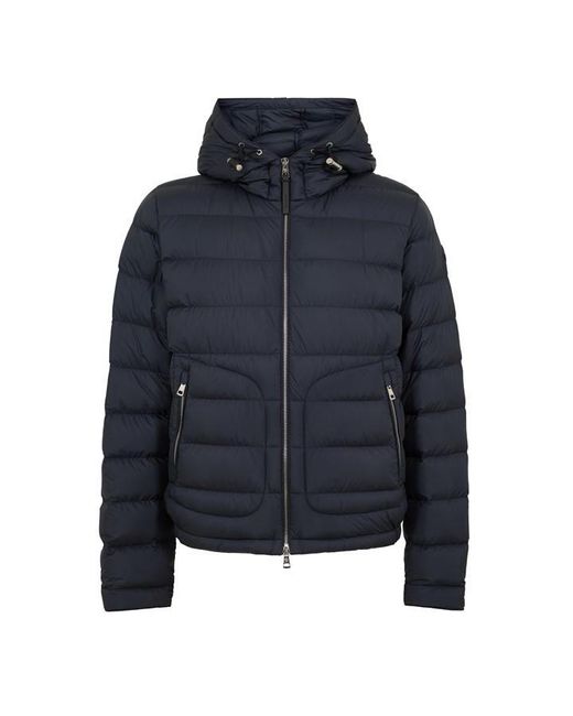 Moncler Blue Edit Hood Puff Medium Puffer Jacket for men